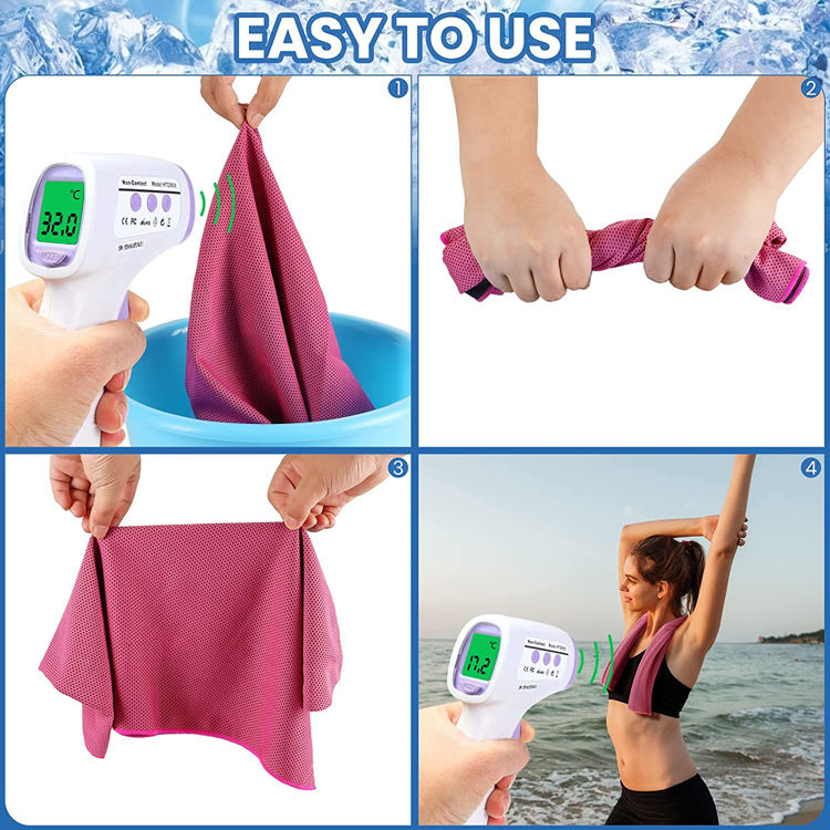 Picture of Sports Instant cooling towel. Stays cool up to 2 hrs