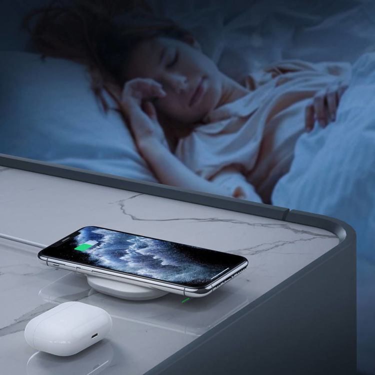 صورة Choetech 15W Fast Wireless Charging Pad T550-F