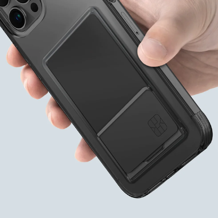 صورة UNIQ HYBRID IPHONE (2023) 6.1 AIR FENDER ID - SMOKED (GREY TINTED)_UNIQ-IP6.1(2023)-AFIDGTNT