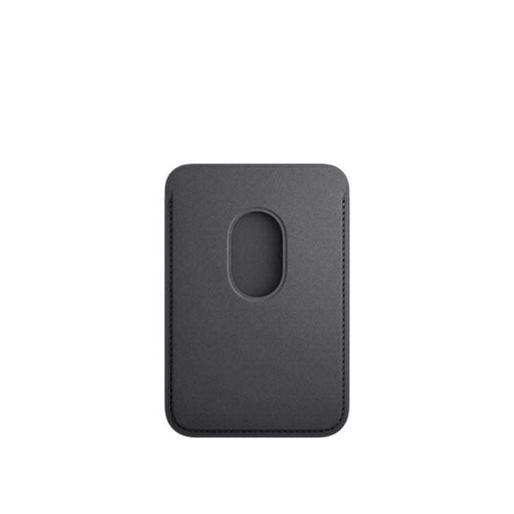 صورة iPhone FineWoven Wallet with MagSafe - Black