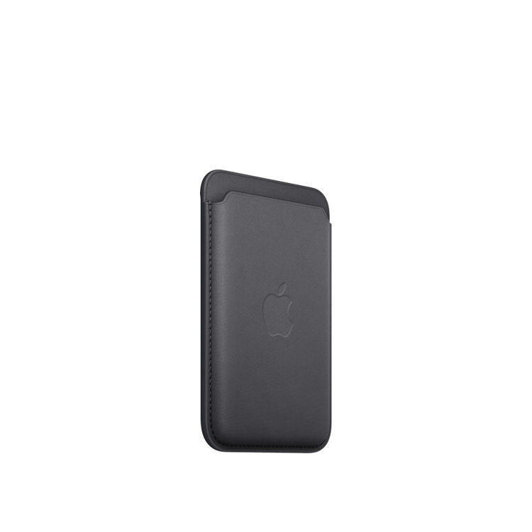 صورة iPhone FineWoven Wallet with MagSafe - Black