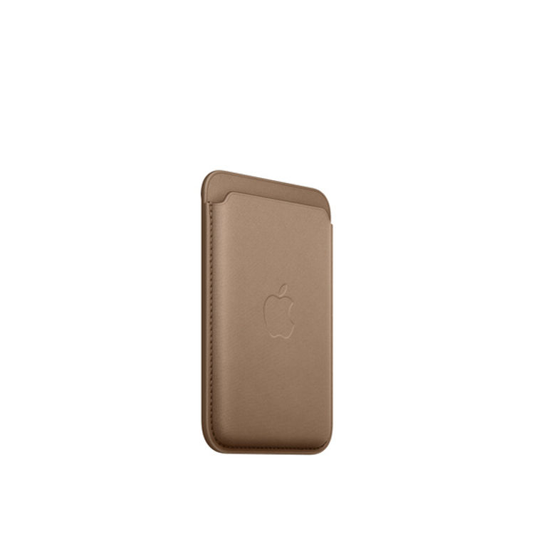 صورة iPhone FineWoven Wallet with MagSafe - Taupe