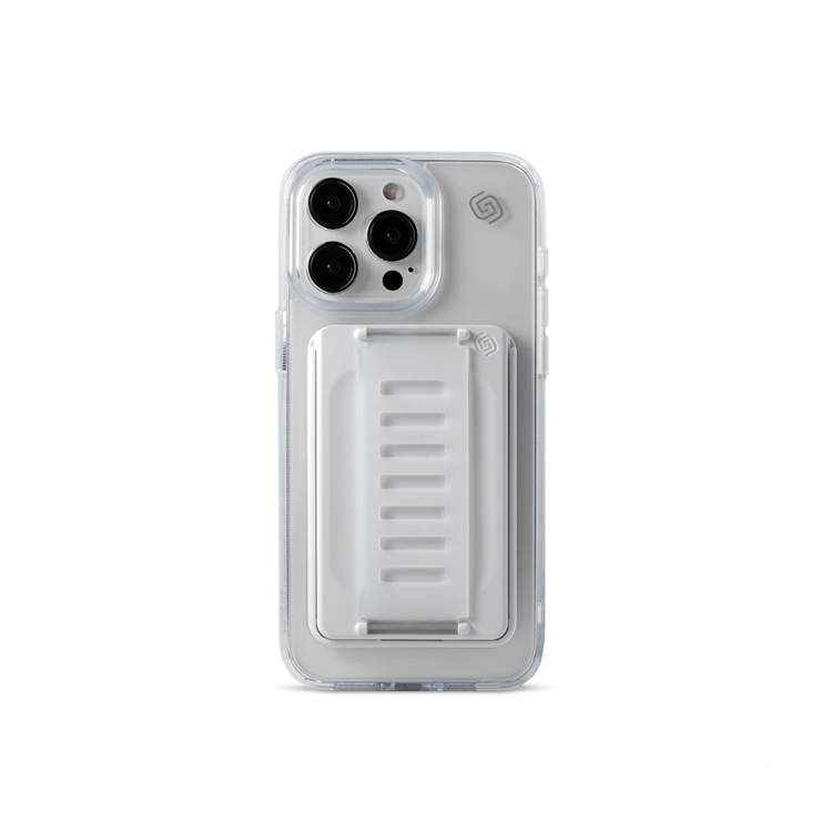 صورة Grip2U MAGSAFE Grip and Wallet Attachment White