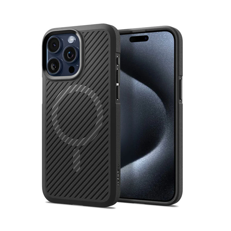 صورة Spigen iPhone 15 Pro Core Armor MagFit Matte Black_ACS06467