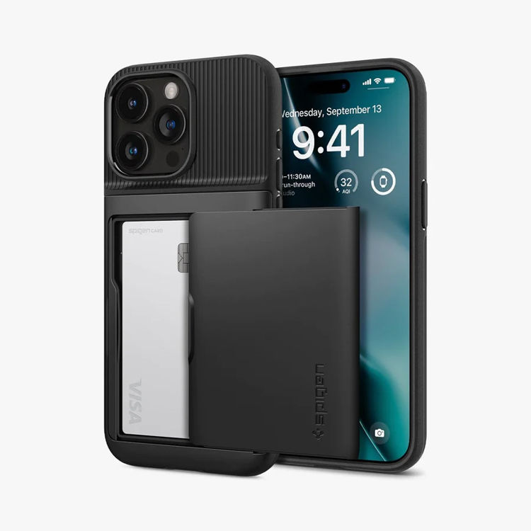 صورة Spigen iPhone 15 Pro (2023) Slim Armor CS