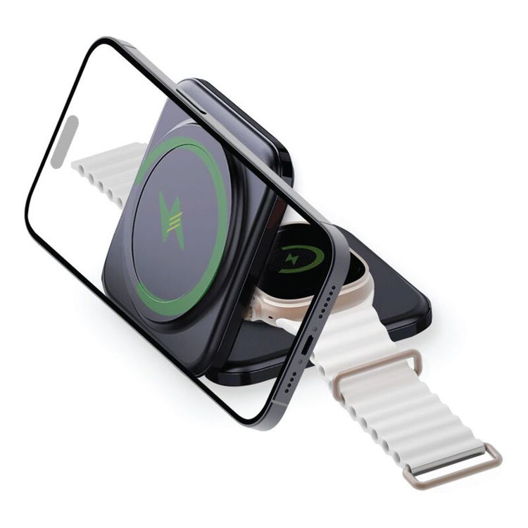 صورة Smartix Premium Foldable Magnetic Wireless Charger