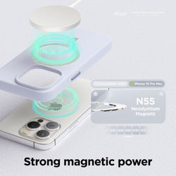 Picture of Elago iPhone15Pro 6.1inch MagSafe Silicone-Stone