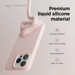 Picture of Elago iPhone15Pro 6.1inch MagSafe Silicone-Stone