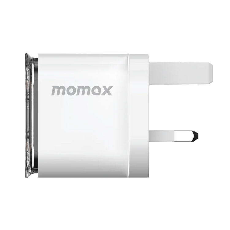 Picture of MOMAX 1-CHARGER FLOW PD 35W 2 PORTS GAN WALL CHARGER