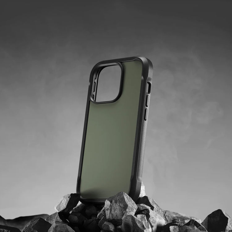Picture of Nomad Rugged Case for iPhone 14 Pro Case ShockProof 360 Drop Protect - Ash Green