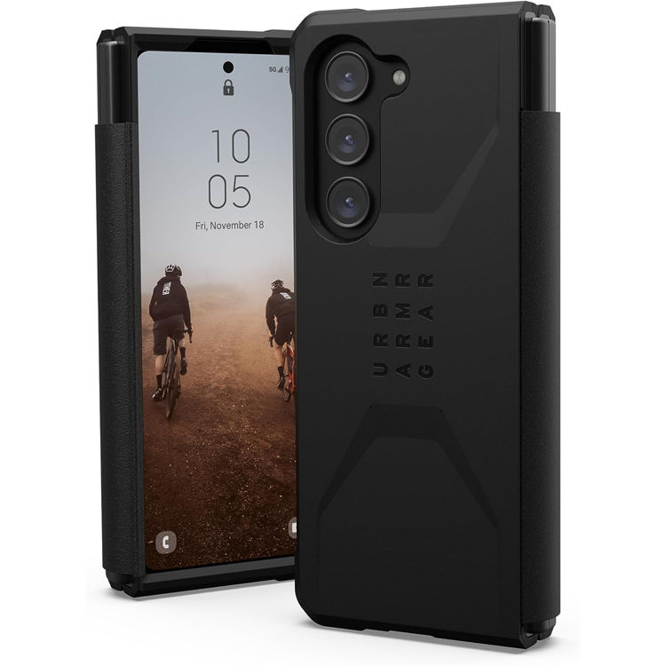 صورة UAG Urban Armor Gear Galaxy Fold5 Civilian Phone Case - Black