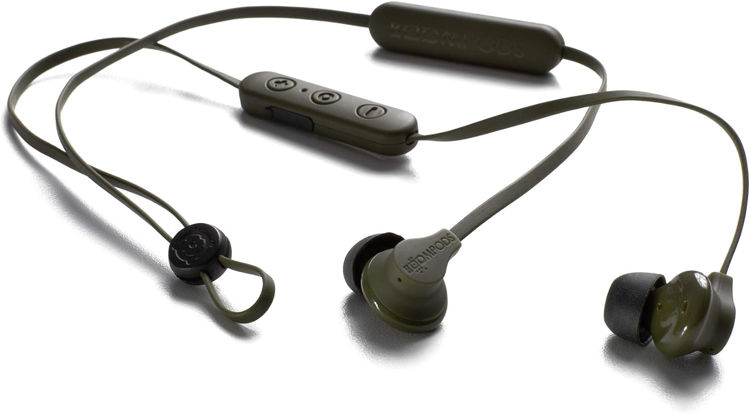 صورة Boompods Sportline Wireless Earbuds - Bluetooth Earphones - ARMY GREEN