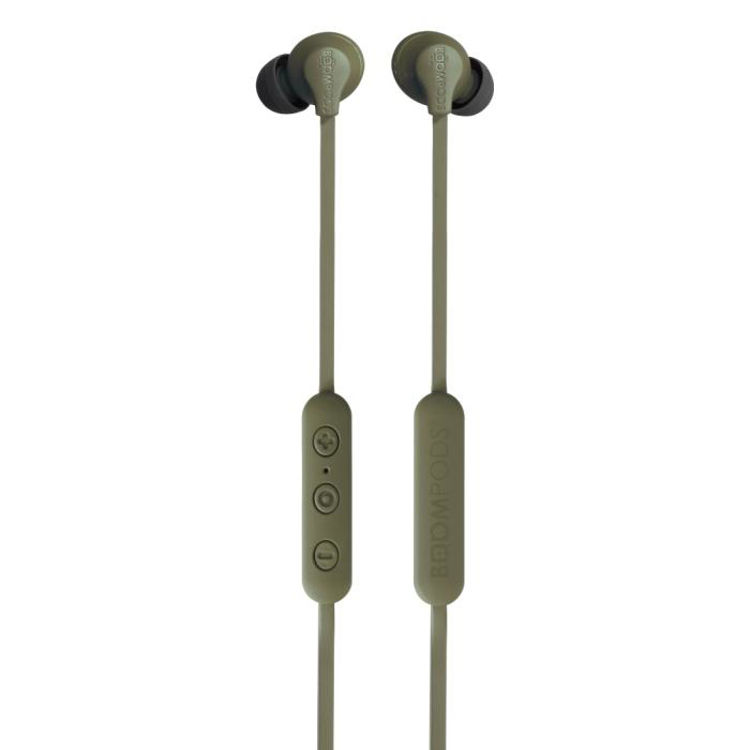 Picture of Boompods Sportline Wireless Earbuds - Bluetooth Earphones - ARMY GREEN