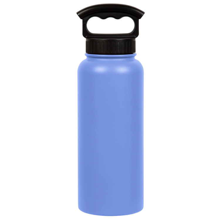 Picture of Fifty Fifty Vacuum Insulated Bottle 3 Finger Lid 1L Periwinkle