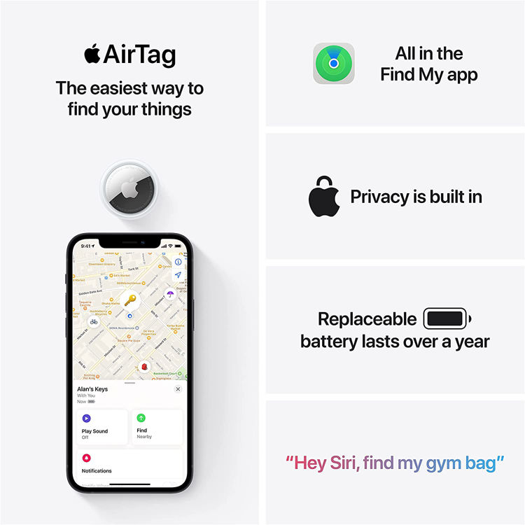 Picture of APPLE AIRTAG SINGLE PACK
