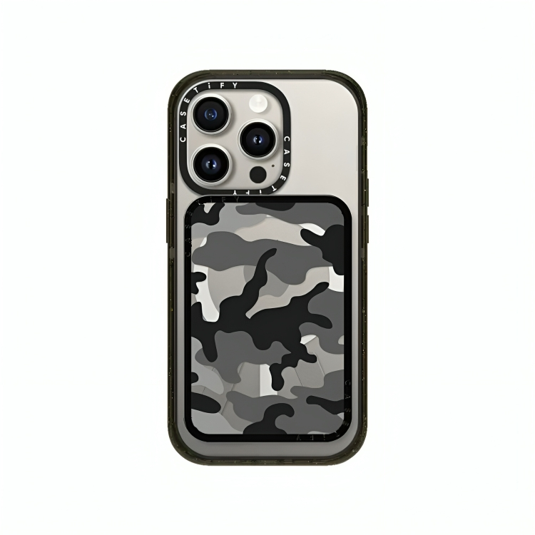 Picture of Casetify Magsafe Snappy Cardholder Stand (Camo Over Black)