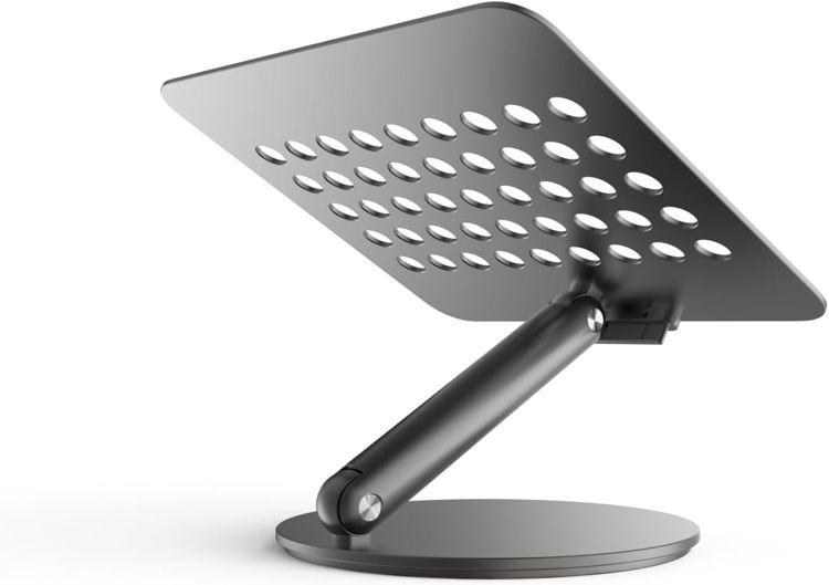 Picture of Powerology Rotatable Desktop Stand for Laptop - Dark Grey