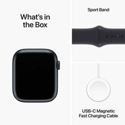 Picture of APPLE WATCH SERIES 9 45MM MIDNIGHT