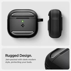 صورة Spigen AirPods 4th Gen (2024) Case Rugged Armor