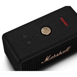 Picture of Marshall Emberton III Compact Portable Wireless Speaker - Black/Brass   