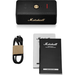 Picture of Marshall Emberton III Compact Portable Wireless Speaker - Black/Brass   