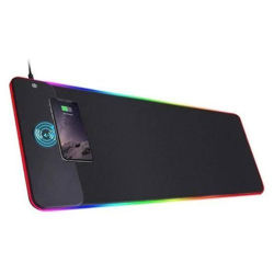 Picture of Porodo Gaming RGB Gaming Mouse Pad With 15W Fast Wireless Charger