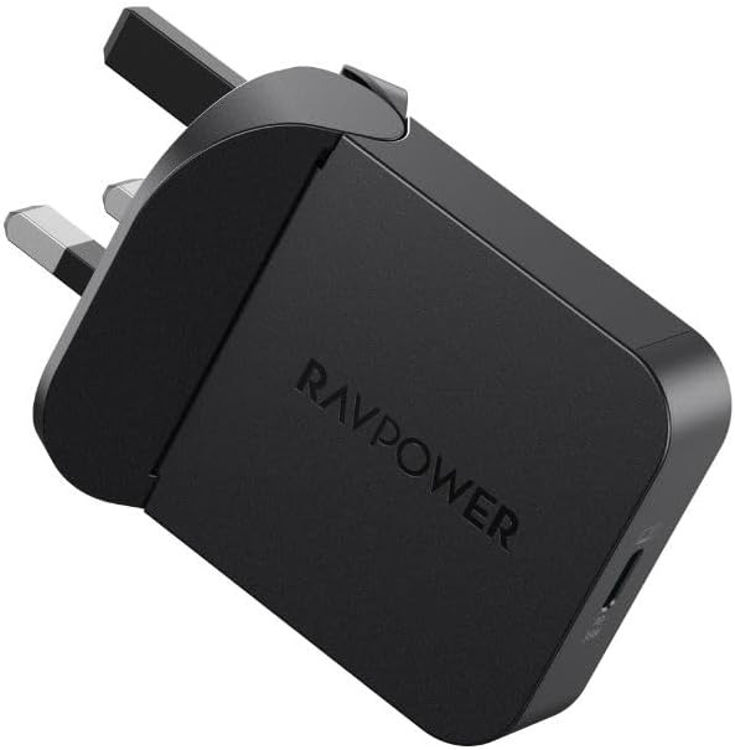 Picture of RAVPower Slim 35W Type-C Wall Charger - Black
