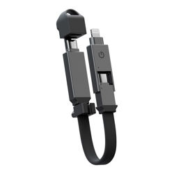 Picture of Energea Cable Sheath 2-in-1 USB-C to C+Lighning MFI 60W 480 Mbps Gun 15cm