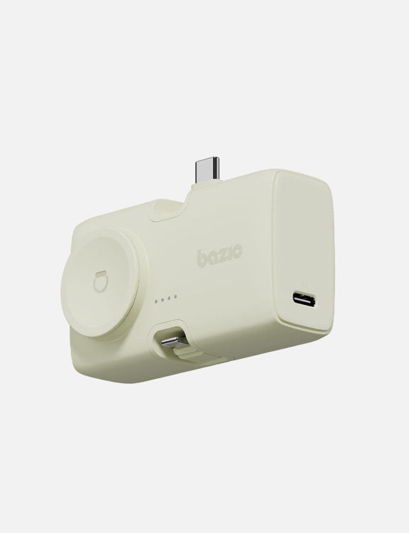 Picture of Bazic Gopower Koda/ 3-in-1 5000Mah Foldable USB-C / Lightning Pin Powerbank With Apple Watch Charger 