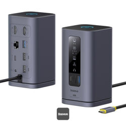 Picture of Baseus Spacemate Series 10-in-1 MAC Docking Station_Grey