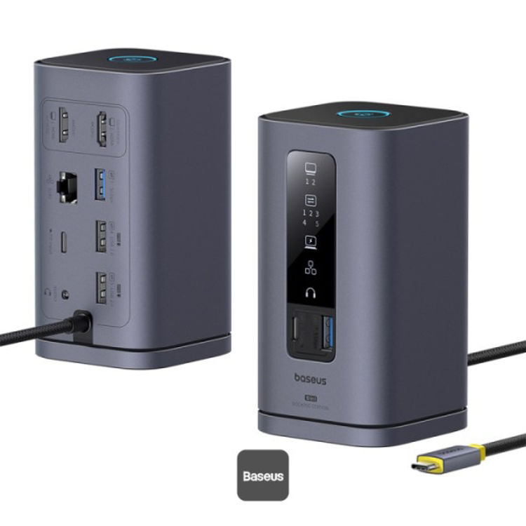 Picture of Baseus Spacemate Series 10-in-1 MAC Docking Station_Grey