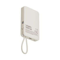 Picture of MOMAX 1-POWER X 10000mAh POWER BANK WITH BUILT-IN USB-C CABLE (WHITE)
_IP152W