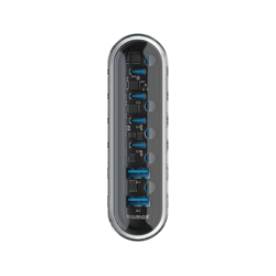 Picture of MOMAX 1-CHARGER FLOW PLUS PD 120W 6 PORTS GAN DESKTOP CHARGER_UM55UKW