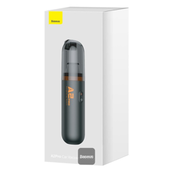Picture of Baseus A2 Pro Portable Hand Vacuum Cleaner(6000pa) for Car, Household and Office Compact Design Battery Rechargeable- Black