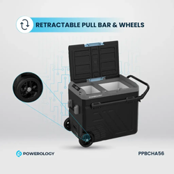 Picture of Powerology Dual Compartment Smart Fridge And Freezer 60L 20800mAh