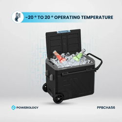 Picture of Powerology Dual Compartment Smart Fridge And Freezer 60L 20800mAh
