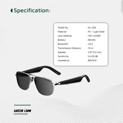 Picture of Green Lion Miami Smart Glasses - Black