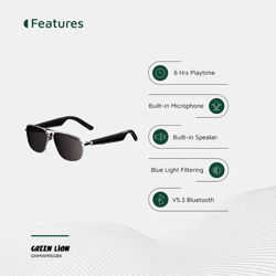 Picture of Green Lion Miami Smart Glasses - Black