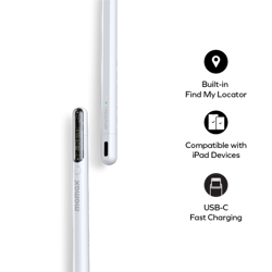 Picture of MOMAX 1-FOLIO FLOW FIND MY ACTIVE STYLUS PEN (Color: WHITE)_TP11W