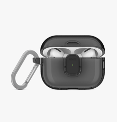 Picture of UNIQ GLASE PRO AIRPODS PRO 2ND GEN LOCK CASE -  CLOUDY BLUE (CLOUDY BLUE)