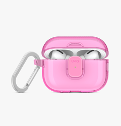 Picture of UNIQ GLASE PRO AIRPODS PRO 2ND GEN LOCK CASE -  CLOUDY BLUE (CLOUDY BLUE)
