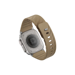 Picture of UNIQ FLUO MAGNETIC APPLE WATCH STRAP WITH CONNECTOR BUNDLE 49-40MM - SOFT SAND (SOFT SAND)