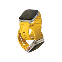 Picture of UNIQ FLUO MAGNETIC APPLE WATCH STRAP WITH CONNECTOR BUNDLE 49-40MM - SOFT SAND (SOFT SAND)