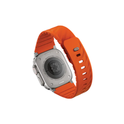 Picture of UNIQ FLUO MAGNETIC APPLE WATCH STRAP WITH CONNECTOR BUNDLE 49-40MM - SOFT SAND (SOFT SAND)