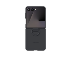 Picture of Samsung Silicone Cover with Finger Holder Flip7 Black