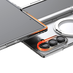 Picture of Araree Araree Nukin 360 S MagSafe Qi2 Kickstand case for Samsung Galaxy Z Fold7 transparent