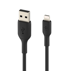 Picture of BELKIN LIGHTNING TO USB-A CABLE 3.3FT/1M BLACK