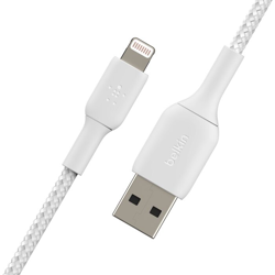 Picture of BELKIN LIGHTNING TO USB-A CABLE 3.3FT/1M - WHITE
