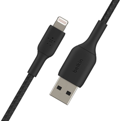 Picture of BELKIN LIGHTNING TO USB-A CABLE 3.3FT/1M - WHITE