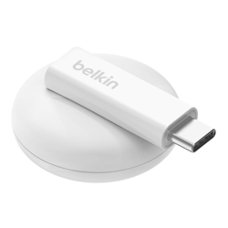 Picture of Belkin BoostCharge Portable USB-C Apple Watch Charger (White)